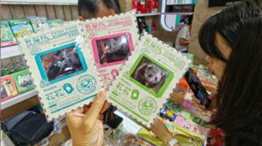全球独一份，熊猫“粑粑”做的熊猫纸亮相服贸会