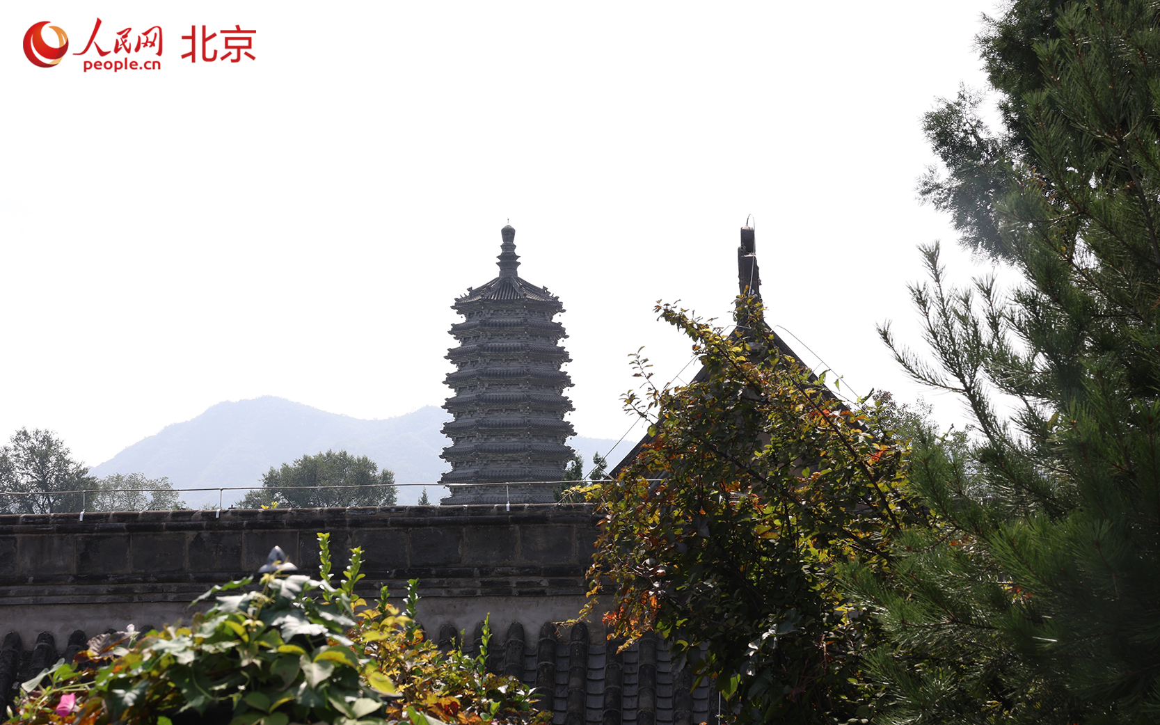 云居寺一万四千余块石经见证中华典籍千年传承。人民网 李世奇摄