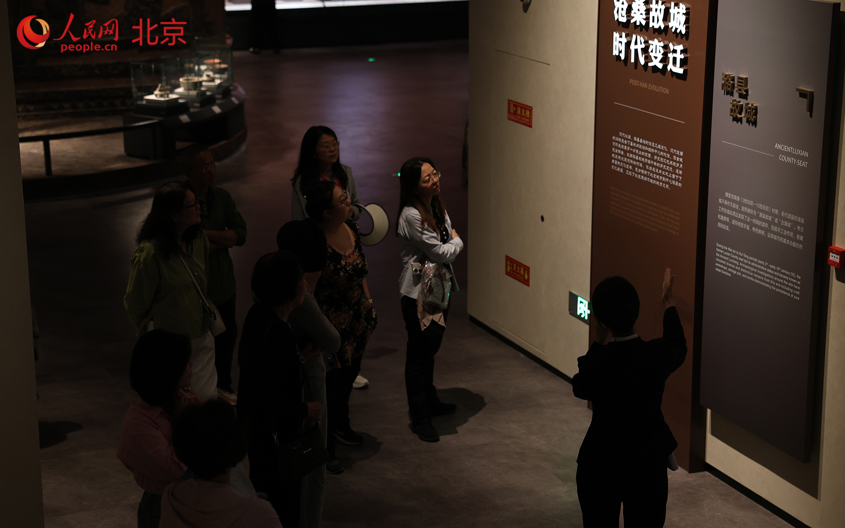 路县故城遗址公园暨路县故城遗址博物馆。人民网 李世奇摄