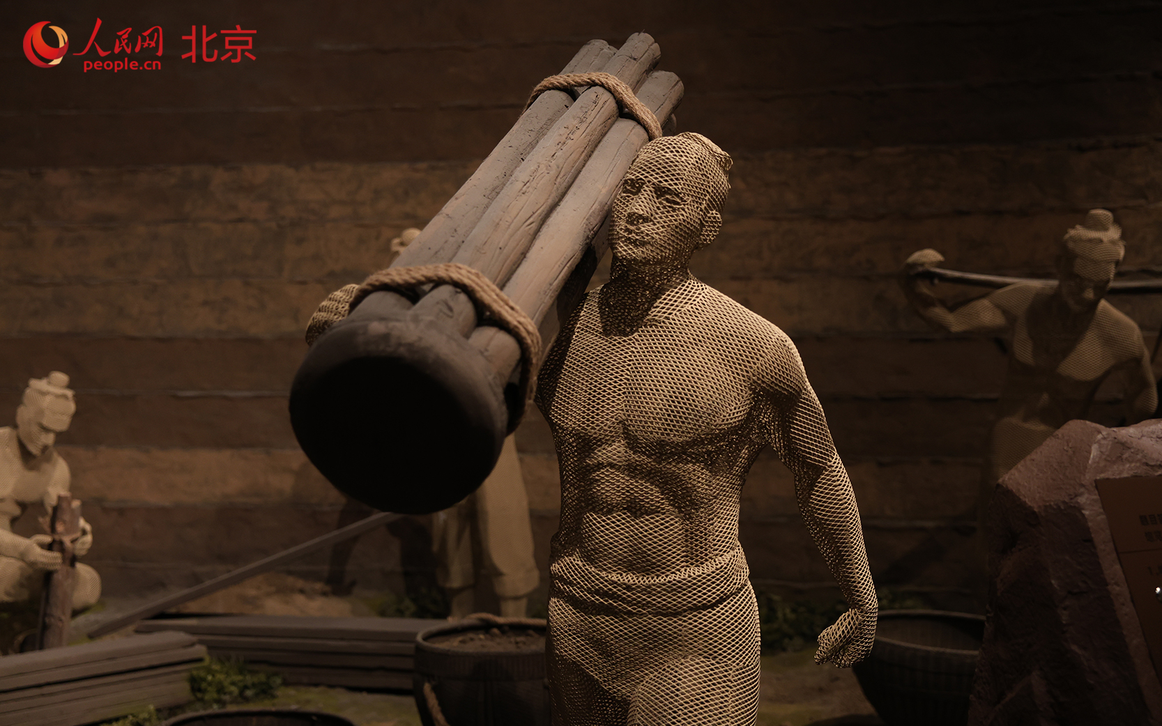 路县故城遗址公园暨路县故城遗址博物馆。人民网 李世奇摄