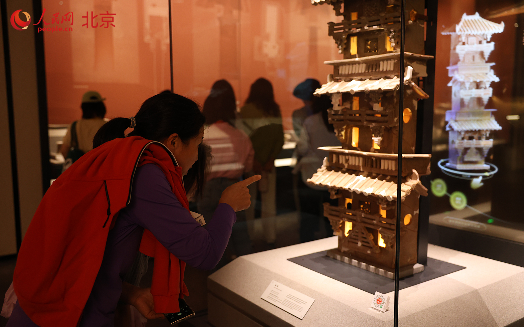 路县故城遗址公园暨路县故城遗址博物馆。人民网 李世奇摄