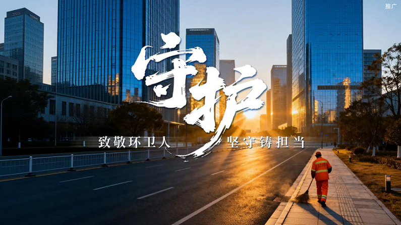 《守护》——致敬环卫人，坚守铸担当