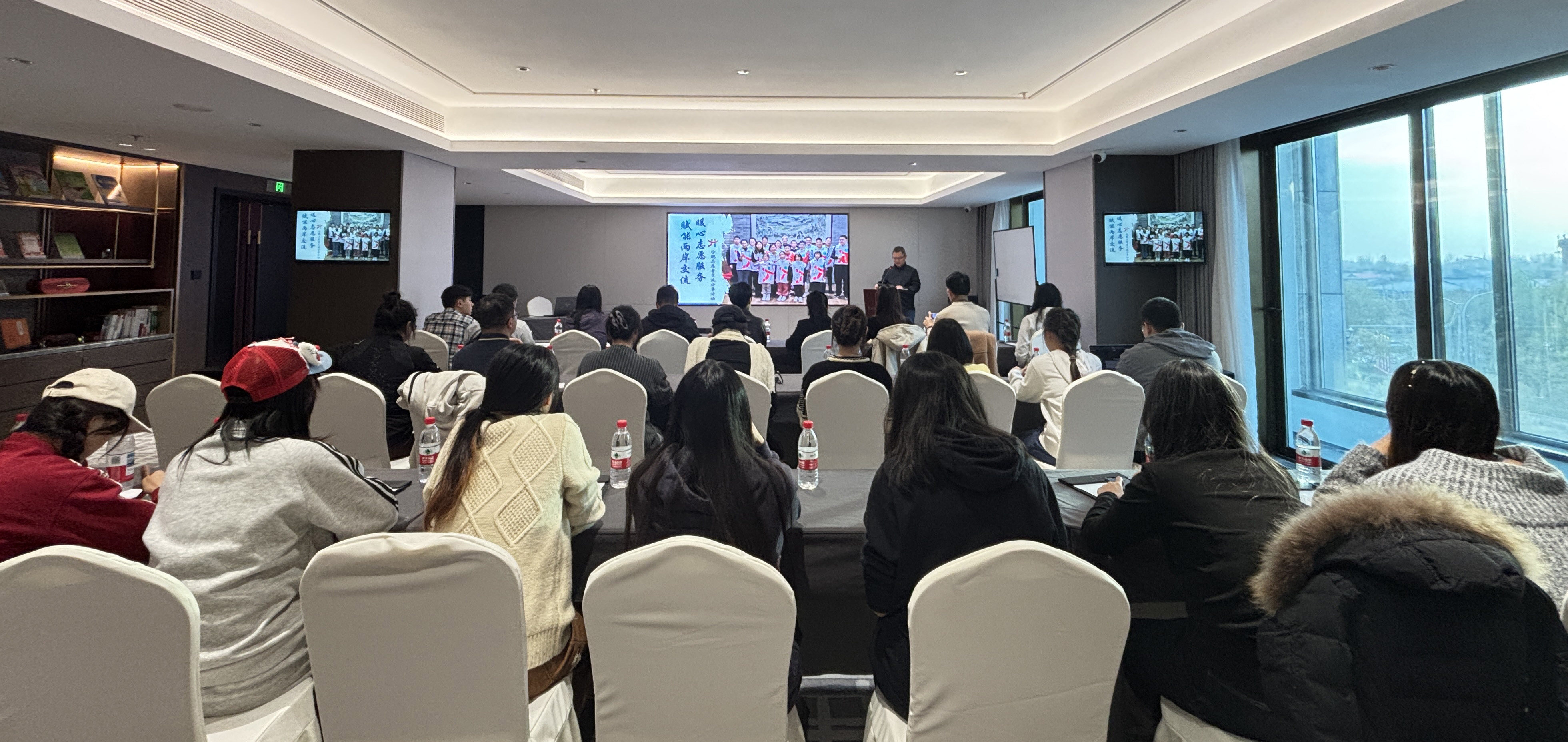 北京市台联举行“台胞之家志愿服务队”交流分享会 桂强摄