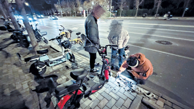 城市观察｜二手电动自行车黑市交易隐患重重