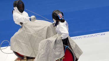 輪椅上的“劍客”