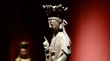 小西天满堂悬塑“来”到北京