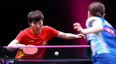 新年开门红！王曼昱3比0大藤沙月