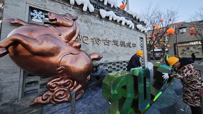 京西驼铃古道灯会筹备中 抢先看