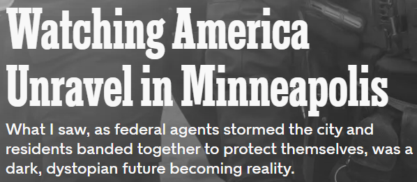 全球媒体聚焦 | 外媒：&ldquo;美国在明尼阿波利斯分崩离析&rdquo;_fororder_1