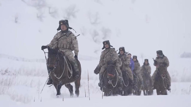 【新春走基层】风雪巡边路 热血铸忠诚