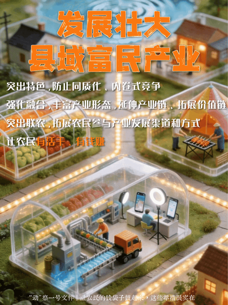 &ldquo;动&rdquo;察一号文件｜农民腰包鼓起来，这些举措很实在