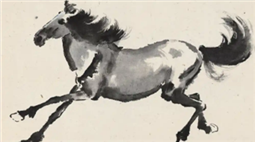 中国美术馆新春大展群马奔腾！来看徐悲鸿的《奔马》