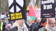 多国民众抗议美以打伊朗
