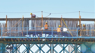 亮马河北路项目节后建设提速