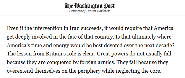 全球媒体聚焦 | 美媒：&ldquo;伊朗是帝国的陷阱，美国直接走了进去&rdquo;_fororder_5