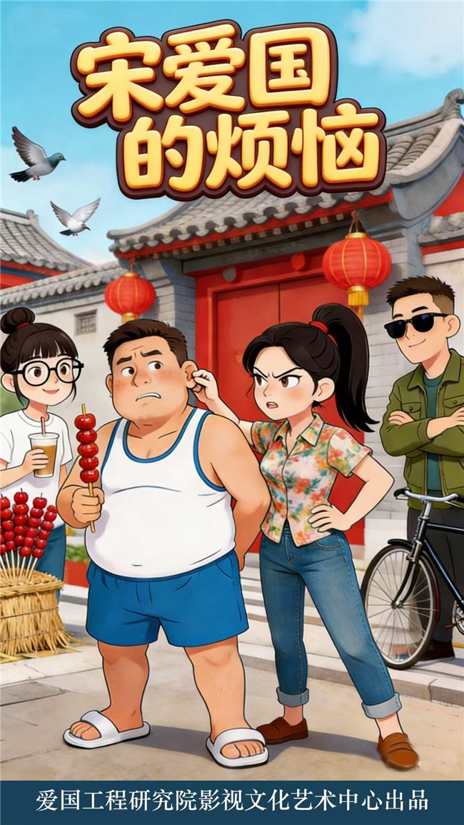 京味市井短剧《宋爱国的烦恼》独家登陆中国数字电视台 烟火日常演绎人生百态