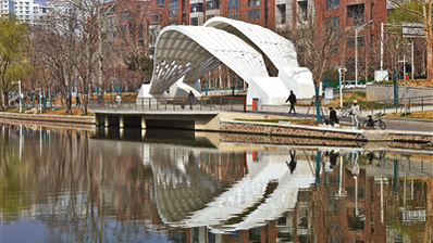 北京首条“樱花河”即将亮相