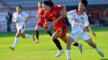 U20女足亚洲杯中国队开门红