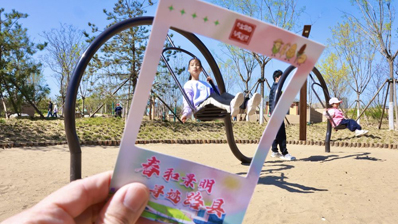 清明踏青路县故城 汉风春趣伴游人