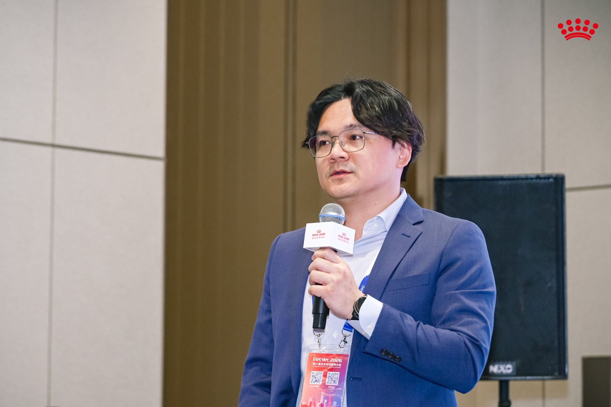 2. 皇家中国宠物医院渠道总监张哲玮致辞.JPG