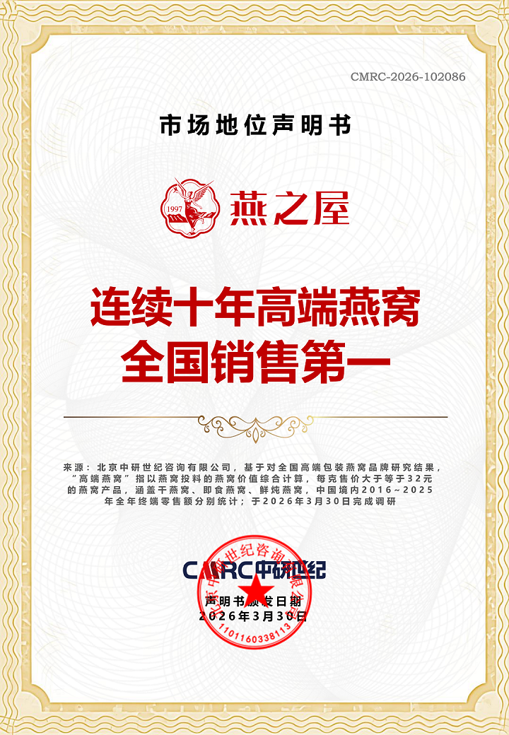 CMRC-2026-102086连续十年高端燕窝全国销售第一_01.png CMRC-2026-102086连续十年高端燕窝全国销售第一_01.png