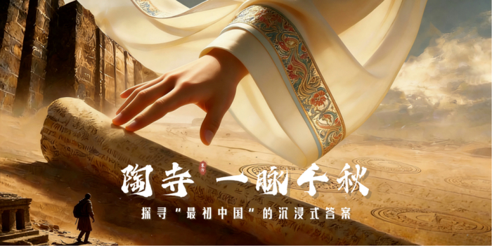 图为《陶寺&middot;一脉千秋》XR沉浸式体验项目画面。来源：掌上微襄汾