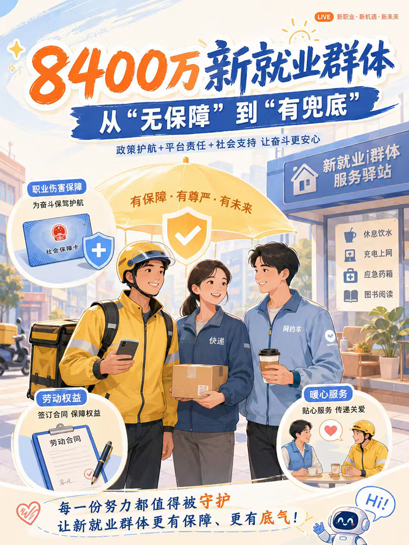 新动能 新就业丨百业向新而生！&ldquo;人人皆可成才&rdquo;