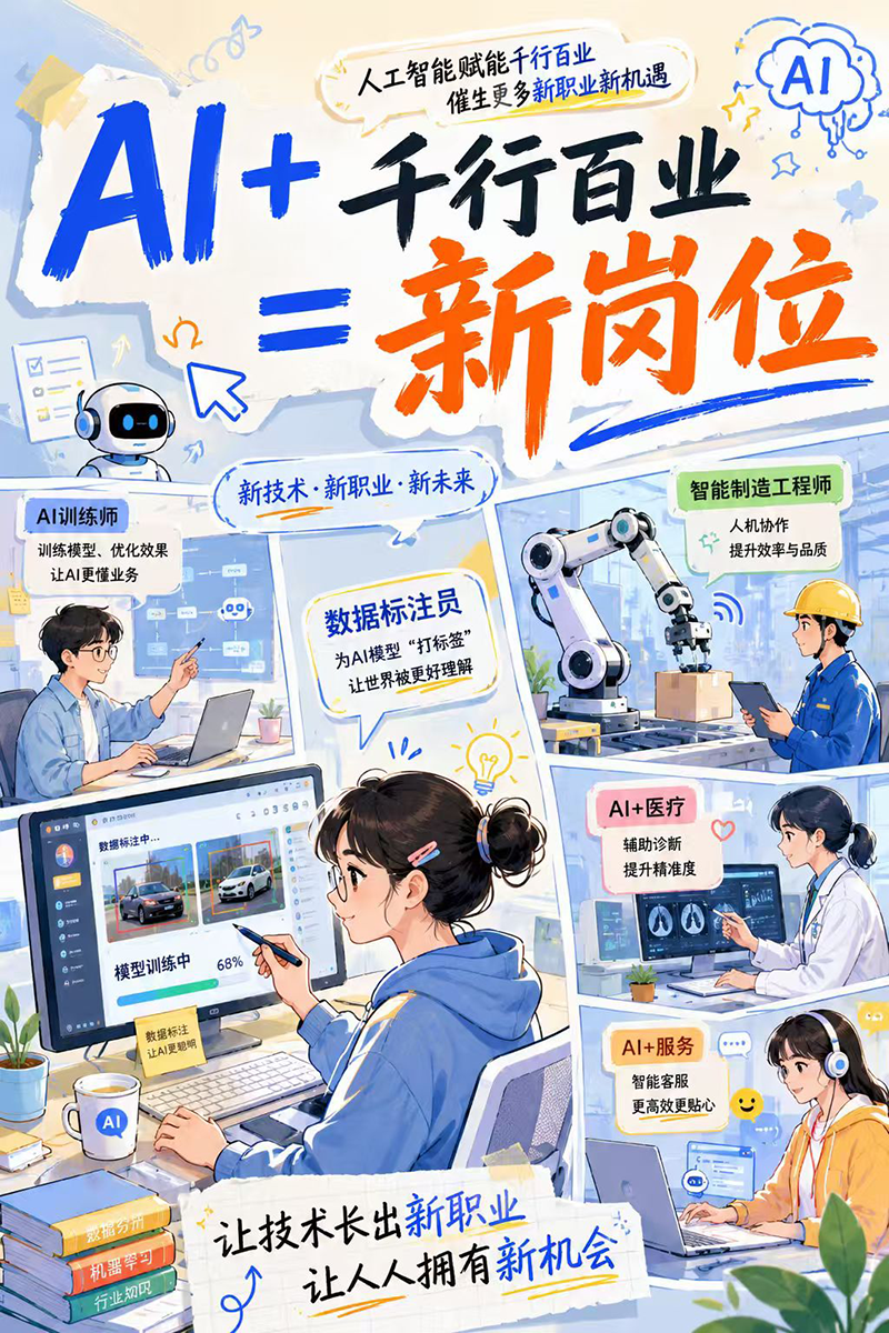 新动能 新就业丨百业向新而生！&ldquo;人人皆可成才&rdquo;
