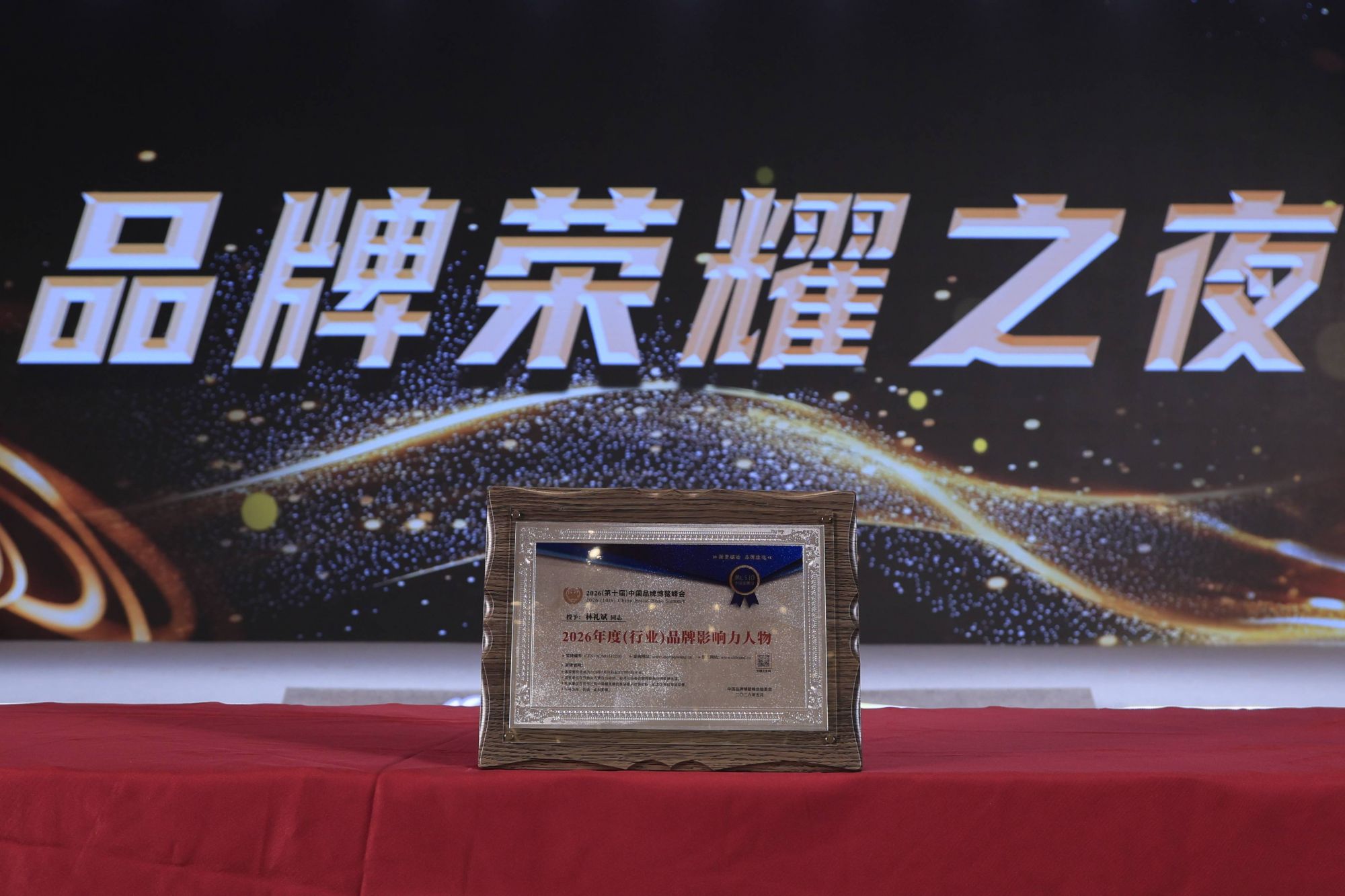 第十届中国品牌博鳌峰会成功举办，林礼斌院长荣获2026年度行业品牌影响力人物