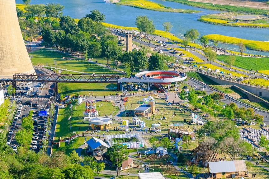 石景山区首钢园永定河集 2026王府井论坛供图
