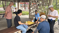 走进陶然亭公园围棋角