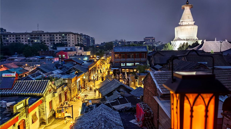 “白塔之夜”探索古建文旅新体验