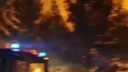 克罗地亚布拉奇岛山火