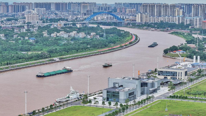 世纪工程圆梦 平陆运河通航