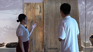 三扇木门板见证四渡赤水背后的军民深情