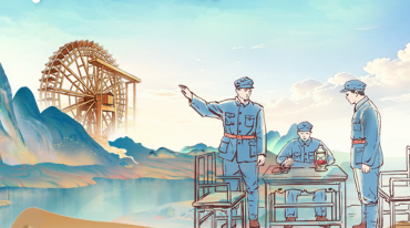 追光的你|一张手绘地图，解锁金城红色记忆