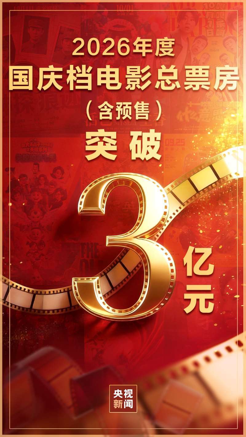 国庆档票房破3亿！“电影+”玩法上新 文化消费升温