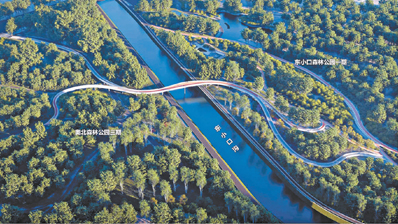 五桥连通奥北十园 回天绿道串起群园