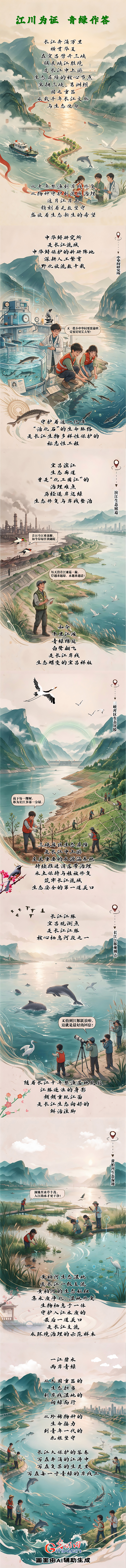 【何以中国&middot;当惊世界殊】一镜长图｜江川为证  青绿作答